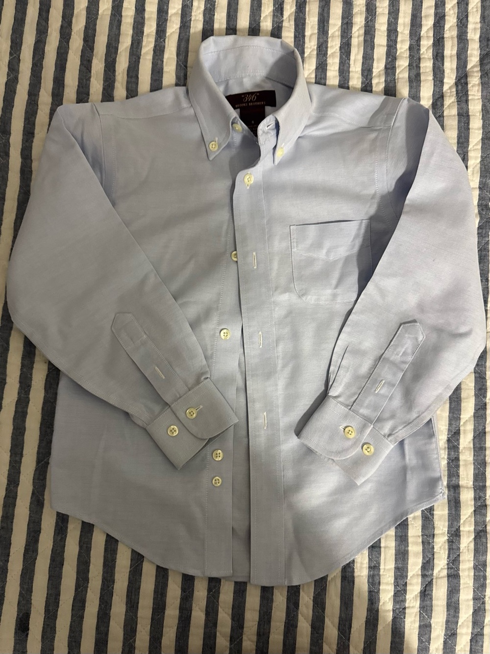 Brooks Brothers Light Blue Button-Down Oxford Shirt
